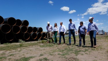 La obra sumará al transporte de crudo de Neuquén 300.000 barriles por día más. Foto: gentileza. 
