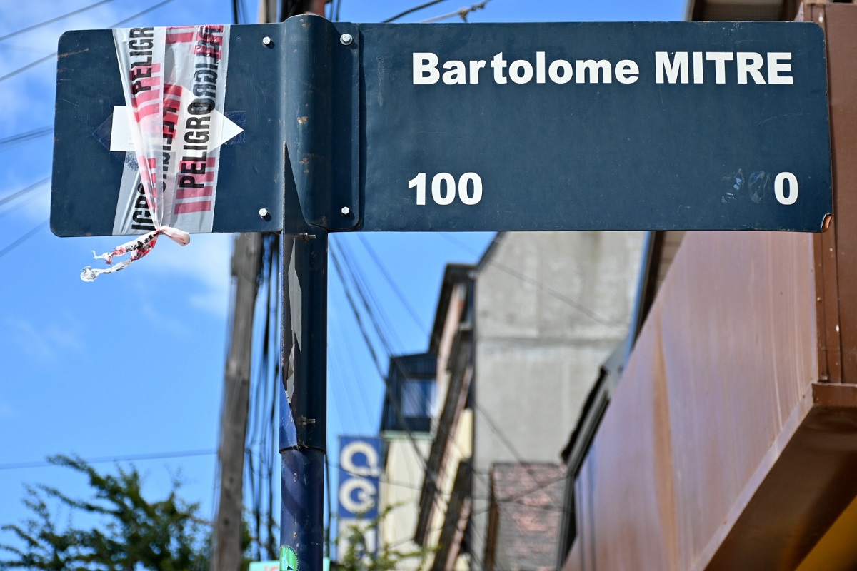 La calle Mitre cambia de circulación este miércoles. Foto: Chino Leiva