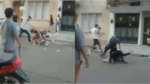 “¡Lo podés matar, pará!”: el video del feroz enfrentamiento a la salida de un boliche en San Pedro
