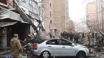 Imagen de Tragedia en Ucrania: se estrelló un helicóptero y murió el ministro del Interior junto a otras 17 personas