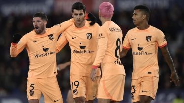 De Paul, Molina y Correa sumaron minutos en el Atlético de Madrid.