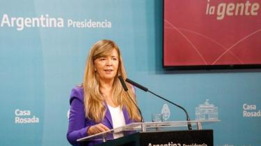 Cerruti reveló los detalles del pago al FMI. 