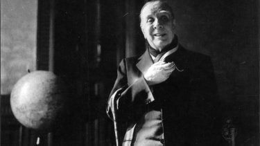 Buenos Aires: Fotografía de Jorge Lujis nBorges cantando un tango, que será puesta a disposición del público a fines de octubre, junto a otros materiales filmícos y sonors,  para que los usuarios accedan desde sus casas a los contenidos digitalizados.
Foto: AGN