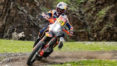 Kevin Benavides ganó la penúltima etapa y definirá el título de motos en el Dakar