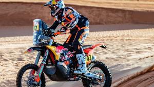 Kevin Benavides, nuevo líder en motos del Rally Dakar