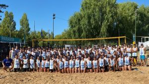 El Limay Beach Vóley tuvo una asistencia récord y homenajeó a los campeones del mundo