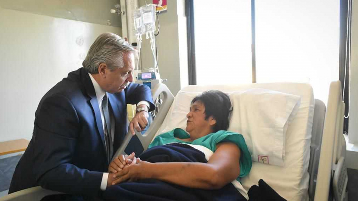 Milagro Sala volvió a cargar contra el presidente Alberto Fernández y pidió su indulto. Foto Presidencia.