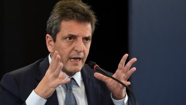 Sergio Massa anunció hoy la recompra de 1000 millones de dólares. 