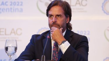 Luis Lacalle Pou, presidente de Uruguay.