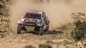 Al-Attiyah impuso su ritmo en la segunda etapa del Rally Dakar