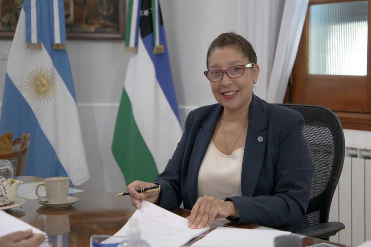 La gobernadora Carrera firmará nuevos nombramientos en su Gabinete. Foto Gentileza