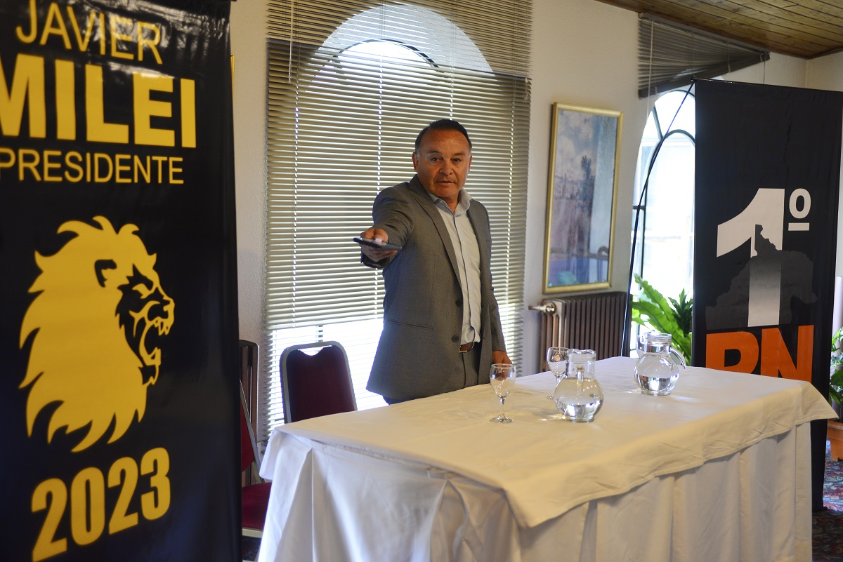 Rivero presentó la fórmula para gobernar Río Negro con “orden”, de la