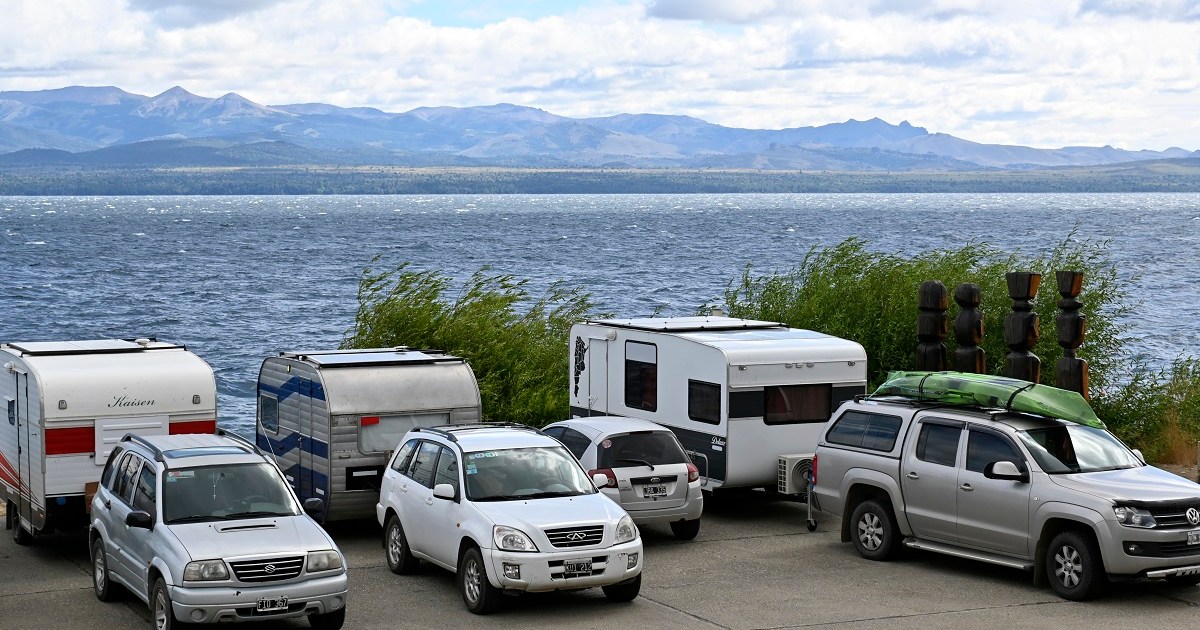Encuentro internacional de rodanteros en el Parque Los Alerces, Chubut