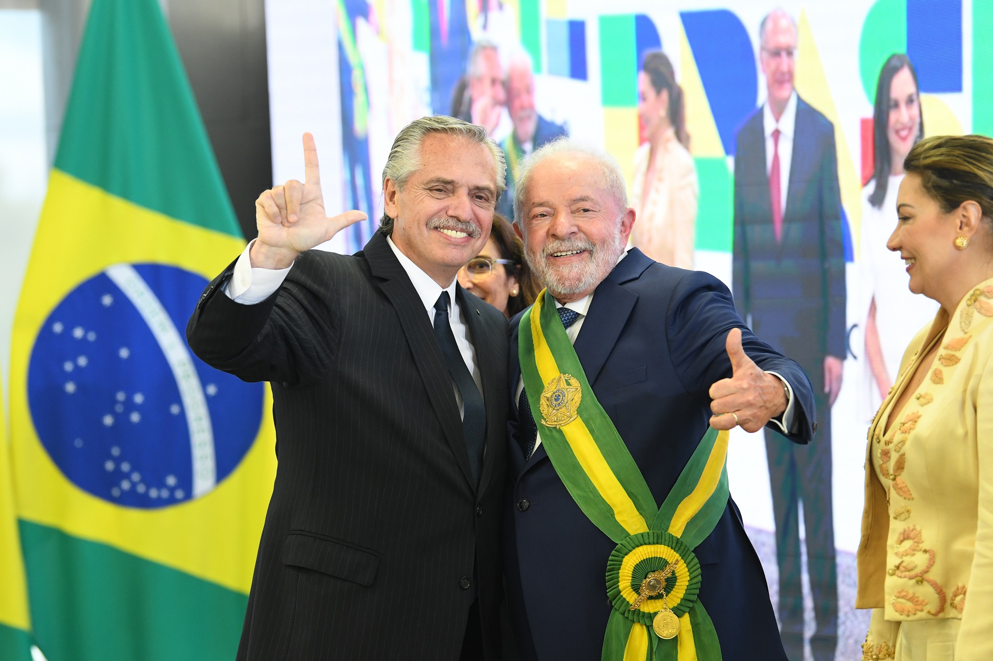 El presidente mantedrá mañana una reunión con su par brasileño. Foto Casa Rosada.