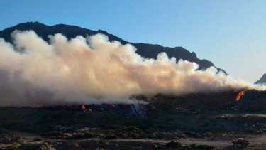 El incendio se produjo el domingo. Foto: archivo