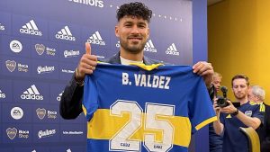 Bruno Valdez: «Gracias a Dios se pudo cumplir el deseo de venir a Boca»