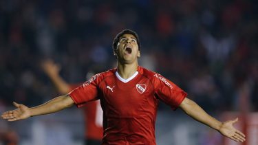 El paraguayo Cecilio Domínguez estuvo dos temporadas en el Rojo. (EFE/Juan Ignacio Roncoroni/Archivo)