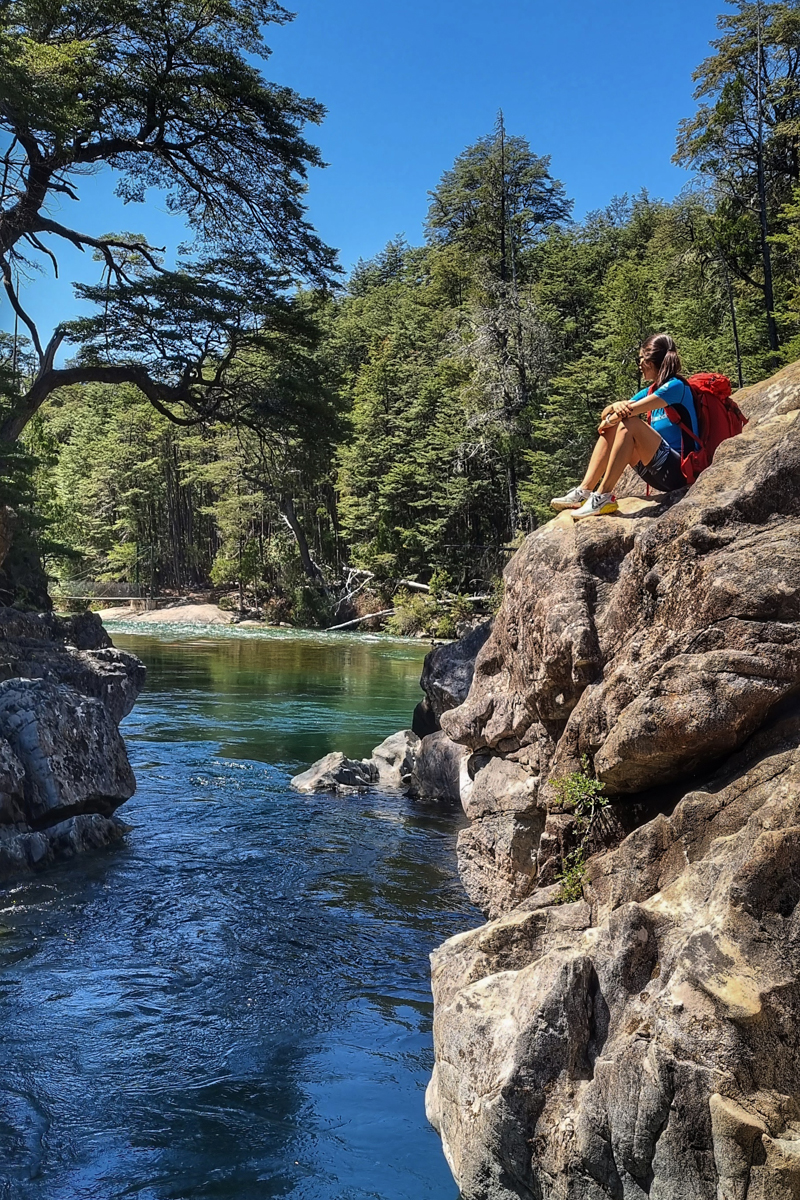 Todos quieren ir al Cajón del Azul en El Bolsón así es el trekking