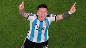 Enzo Fernández: «el Mundial es lo máximo y la gloria eterna, no hay título mayor»