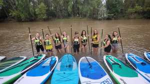 El día que remé parada sobre una tabla en el río Negro: así de linda fue mi primera experiencia de SUP