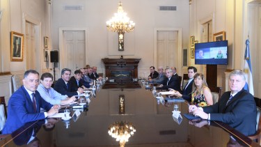 Hoy se concretó una reunión con gobernadores, donde se confirmó la fecha del envío de la solicitud. Foto gentileza