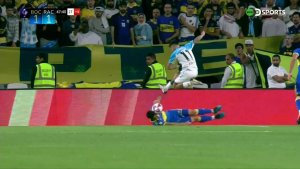 Rapallini y otra decisión polémica a favor de Racing y en contra de Boca: mirá la jugada