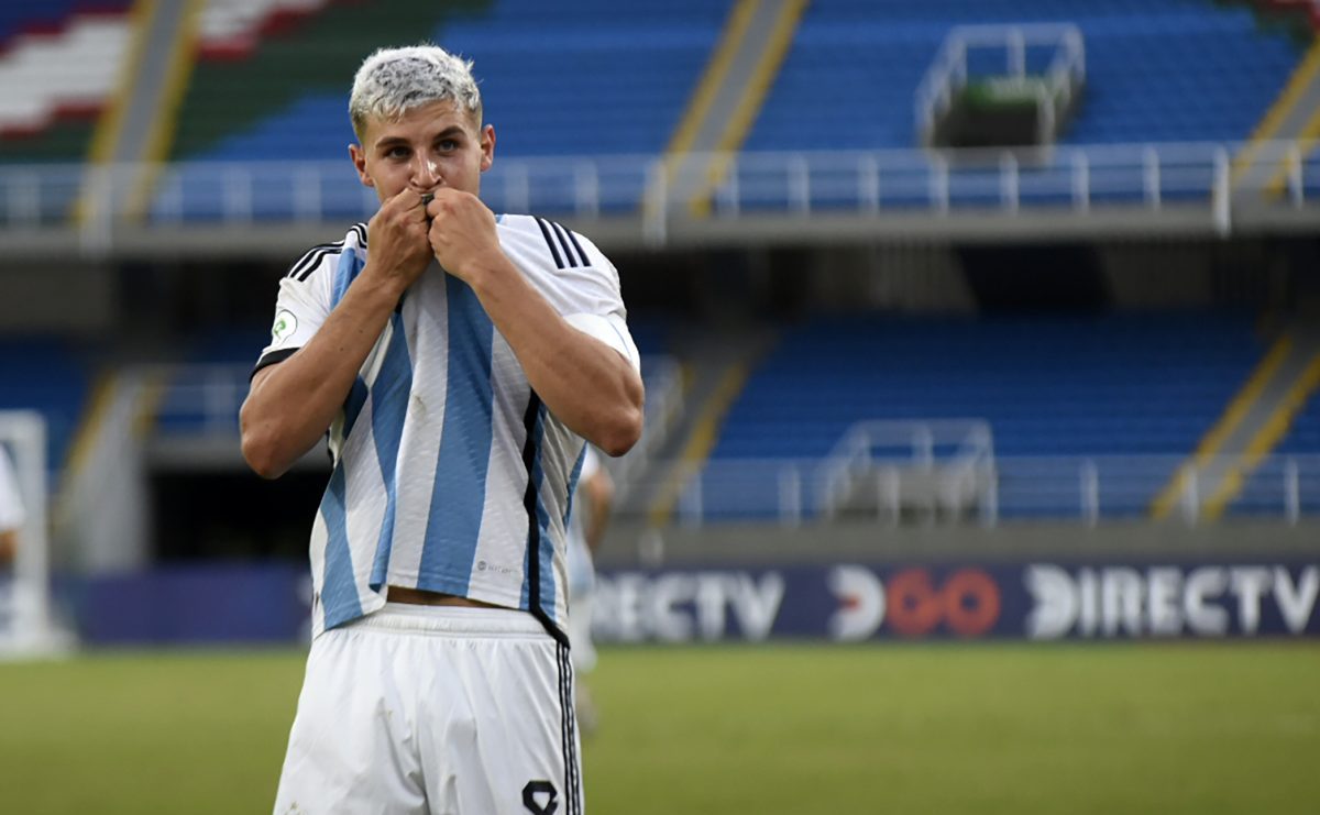 Argentina gana 1 a 0 con gol de Infantino.