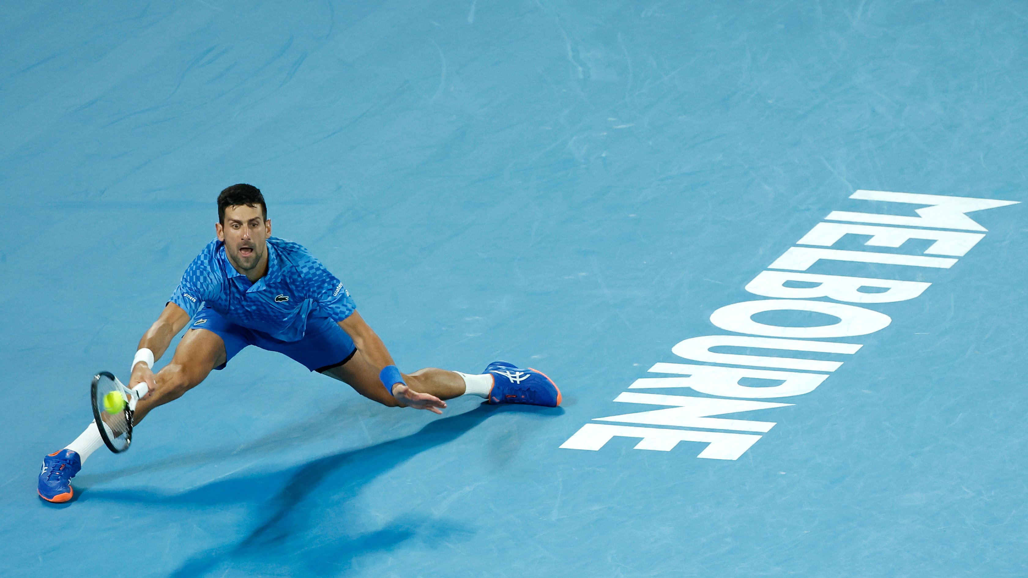 El serbio llegó a su 22 Grand Slam ganado y alcanzó el récord que mantenía Rafael Nadal. Foto Australian Open Twitter.