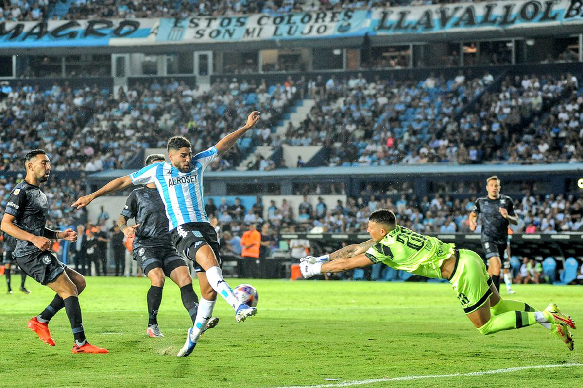 Racing no aprovechó las que tuvo y empató 0 a 0 con Belgrano.