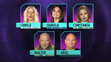 Los cinco nominados de Gran Hermano 2022 corren riesgo de de dejar la Casa, por la pantalla de Telefe.-