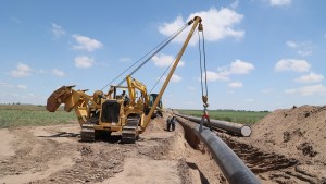 Gasoducto Néstor Kirchner: realizaron la primera prueba hidráulica