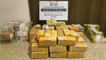 La Gendarmería incautó 31 millones de pesos.