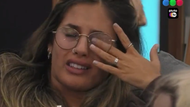Julieta rompió en llanto en Gran Hermano 2022. 