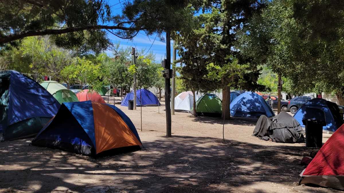 Campings llenos y con muchas consultas para el resto del verano. Foto: Martín Brunella