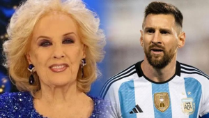 Mirtha Legrand subastó una camiseta de Leo Messi y tuvo una millonaria recaudación