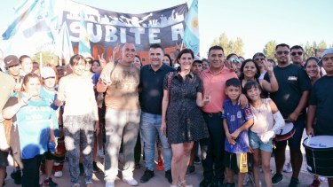 La recorrida fue por Cuenca XV (Foto: gentileza)