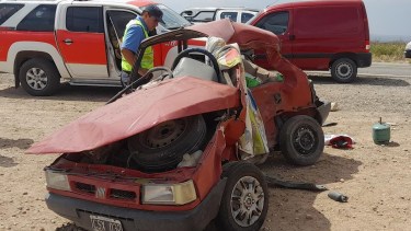 La conductora falleció en el acto (Foto: gentileza)