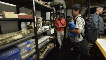 Los realizadores estuvieron en el área de investigación (Fotos: gentileza)