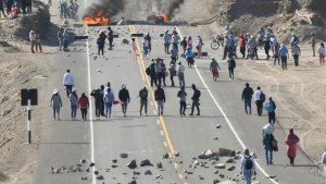 Dos nuevos muertos durante bloqueos de rutas en Perú