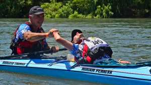 Regata del río Negro: mirá las mejores imágenes de la segunda etapa entre Paso Córdoba y Huergo
