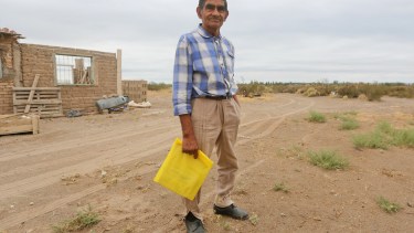 Las donaciones están a cargo de la hermana de Alejo, Eva Camú. 