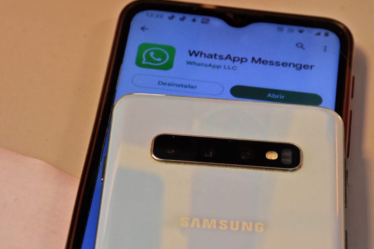 Varios modelos de Samsung dejarán de contar con WhatsApp desde febrero. Archivo.