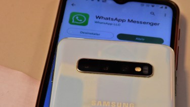 Varios modelos de Samsung dejarán de contar con WhatsApp desde febrero. Archivo.