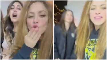 Shakira celebró su nuevo éxito con amigas y lo mostró en redes sociales. 