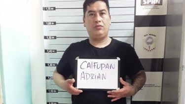 La imagen de Calfupan que se encuentra prófugo. Foto Gentileza: VDM.