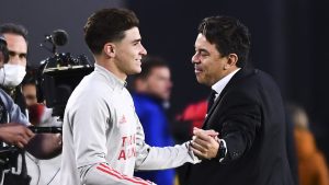 Julián Álvarez reveló qué le dijo Gallardo durante el Mundial de Qatar