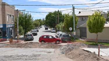 El acceso a Rincón de Emilio será por alternativas laterales durante enero (foto Florencia Salto)