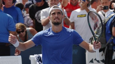 Cachín sacó adelante un partido complicado y avanzó en el ATP 250 de Argentina