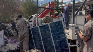 El EPEN realizó el montaje de equipos de energía solar en el norte de Neuquén