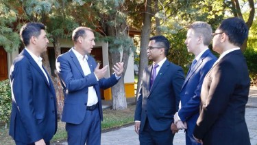Las nueva autoridades de la empresa para el país ratificaron su interés en Vaca Muerta. (Foto: gentileza)